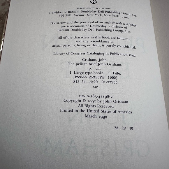 3 John Grisham Hardcover Books The Pelican Brief The Chamber The Runaway Jury - Picture 9 of 9